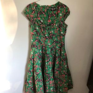 Hell Bunny “From Eternity with Love” Swing Dress
